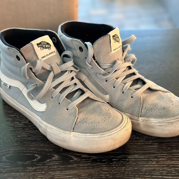 Van's Sk8-Hi - Light Blue - Picture 1 of 5